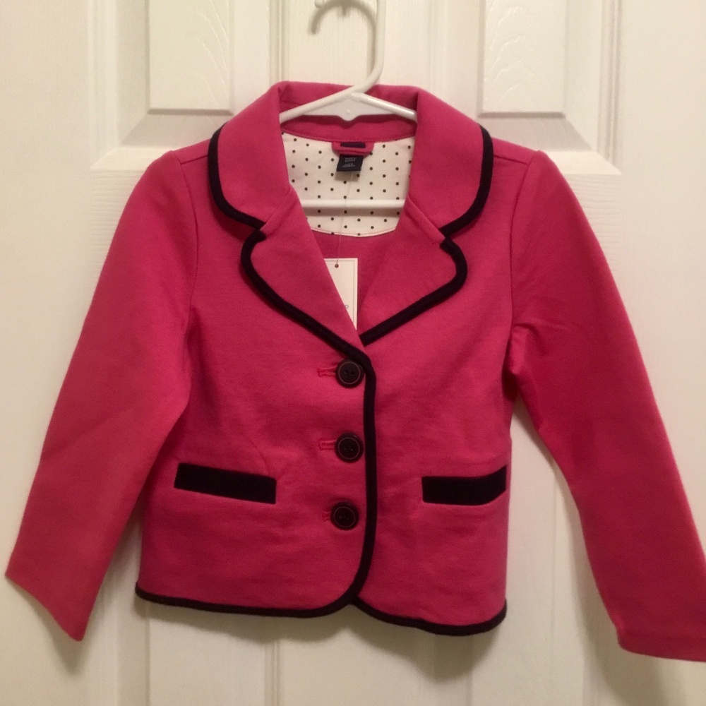 NWT Gap Baby knit blazer coat, you should pink size 3 years